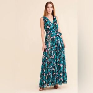 Eywasouls Malibu REVOLVE Lara tropical exotic orchid maxi dress fairy floral